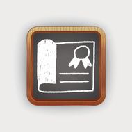 Certificate doodle drawing N2