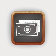 money bill doodle drawing N5