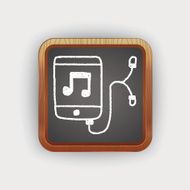 music player doodle drawing N4