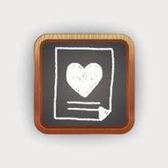 love letter doodle drawing N4