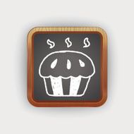 cupcake doodle drawing N5
