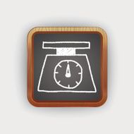 scale weight doodle drawing N4
