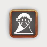vampire doodle drawing N2