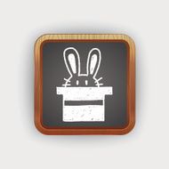 magic rabbit doodle drawing N4