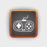 Game Remote Control doodle drawing N4