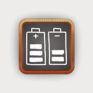 battery doodle drawing