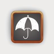 umbrella doodle drawing N7