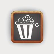 popcorn doodle drawing N2