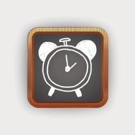 clock doodle drawing N2