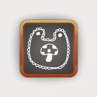 baby bib doodle drawing N2