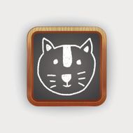 animal cat doodle drawing N2
