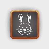 animal rabbit doodle drawing N2