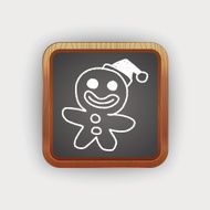 The Gingerbread Man doodle drawing N3