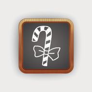 candy cane doodle drawing N4