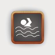 swimmer doodle drawing N3