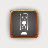 Traffic lights doodle drawing N2