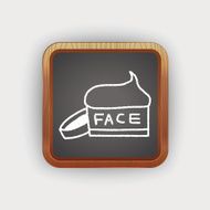 face cream doodle drawing N2