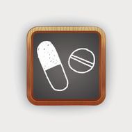 pills doodle drawing N6