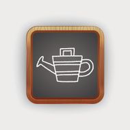 doodle watering can N2