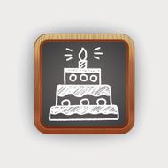 doodle birthday cake N2