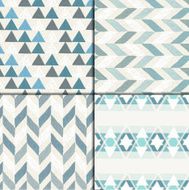 seamless hand drawn patterns N5