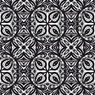 pretty curly abstract hand drawn seamless pattern N4