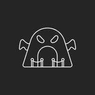 Haunted House line icon N4