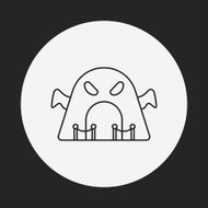 Haunted House line icon N5