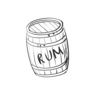 doodle barrel of rum N2