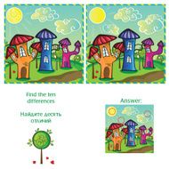 Visual Game - find 10 differences with answer N2