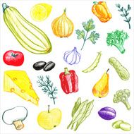 food vector elements N5