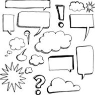 Speech bubbles N10