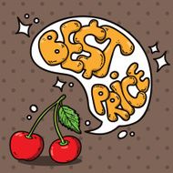 berries and speech bubble N6