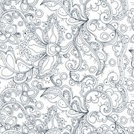 doodle seamless pattern N13