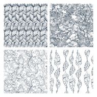 doodle seamless pattern N15