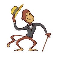 Monkey with hat N2