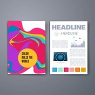 Modern cards design template N8