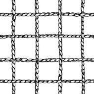 Large perpendicular weaving ropes background