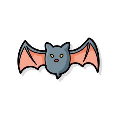 bat doodle N4