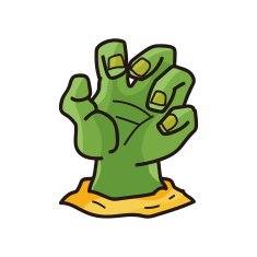 monster hand doodle N2