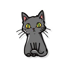 cat doodle N6