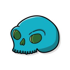 skull Doodle N20