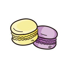 macaron doodle N2