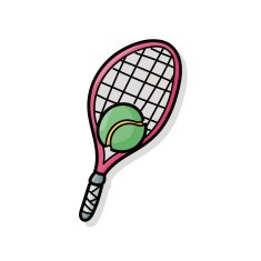tennis doodle N3