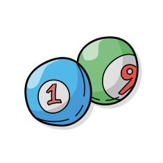 Billiards doodle N4