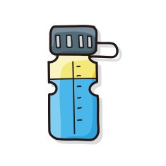 water bottle doodle N7