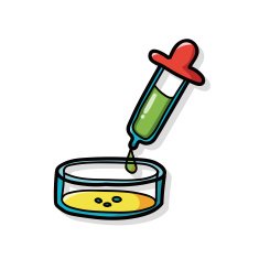 medical drip color doodle N2