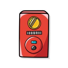 fire alarm color doodle