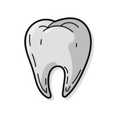 teeth color doodle N2