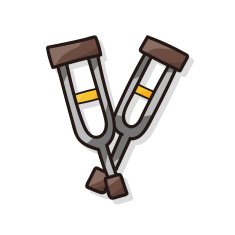 Crutch color doodle N2